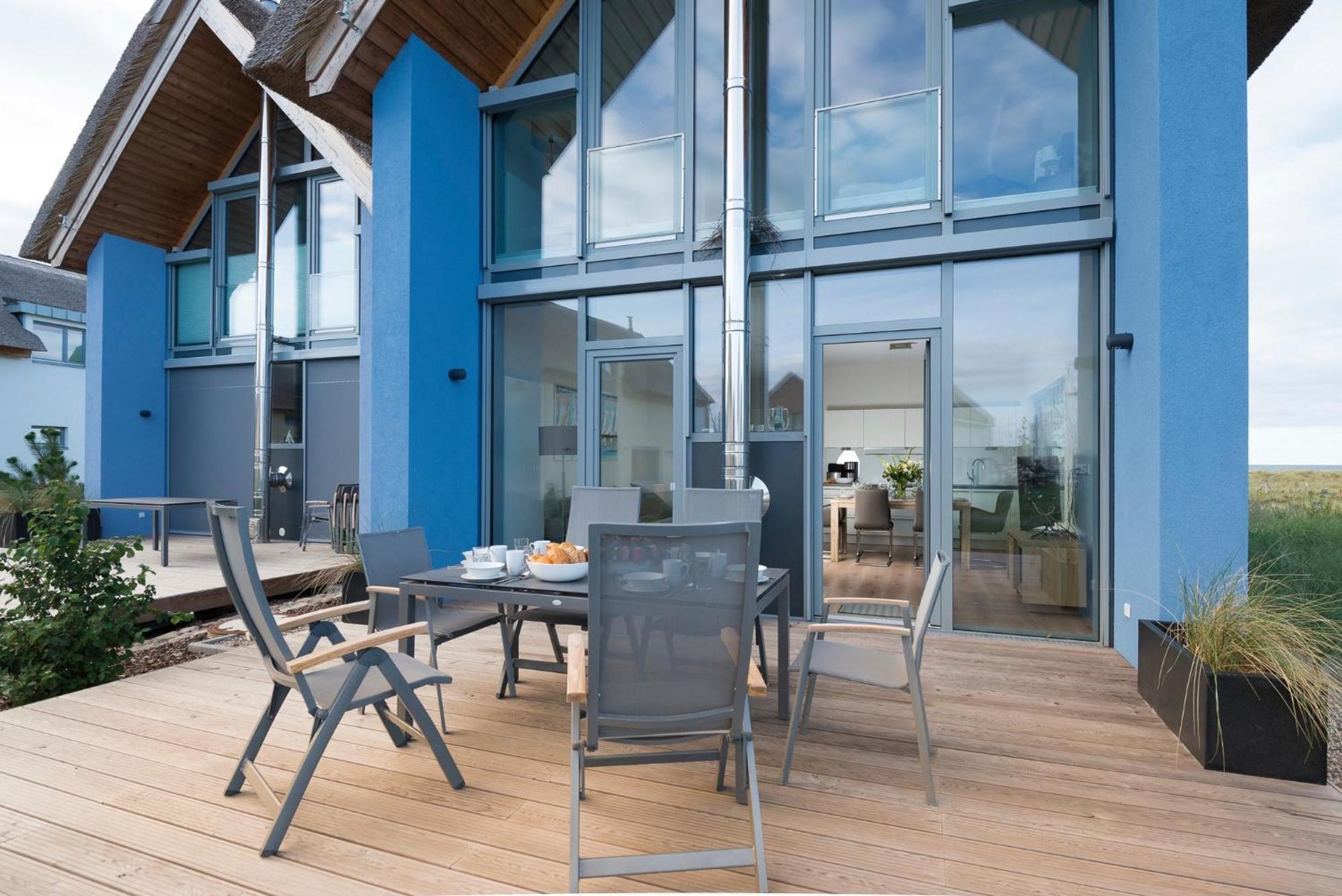 Ostsee - Reetdachhaus Nr 36 "Warder" Im Strand Resort Heiligenhafen Eksteriør billede