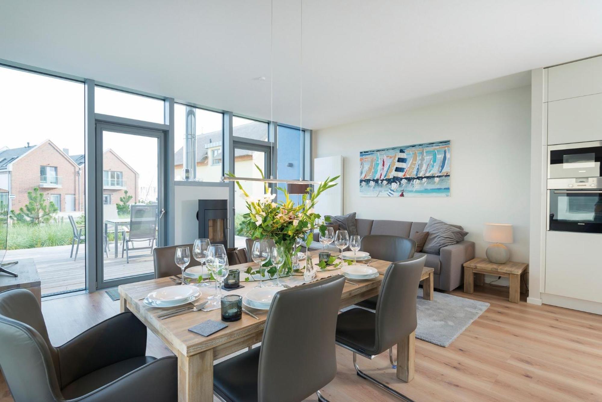 Ostsee - Reetdachhaus Nr 36 "Warder" Im Strand Resort Heiligenhafen Eksteriør billede